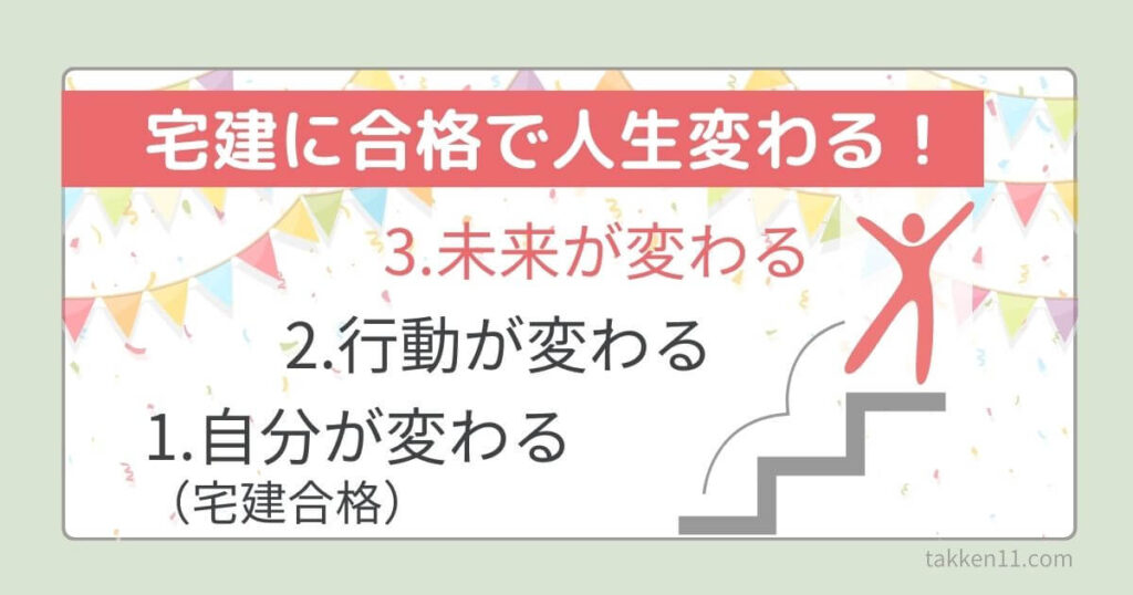 宅建　人生変わった