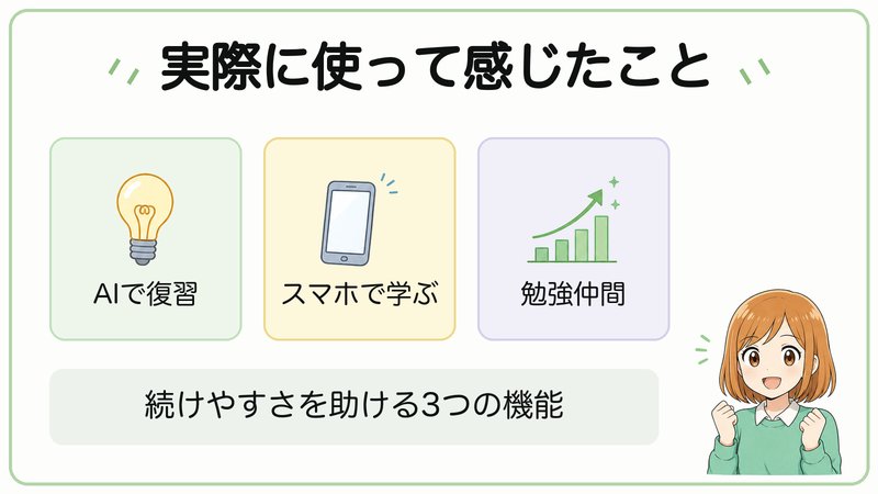 スタディング宅建を実際に使って感じた3つの機能
